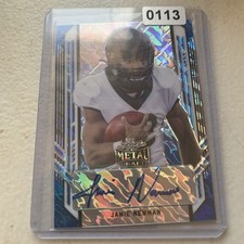 Jamie Newman 2021 Leaf Metal Draft Rookie Auto Blue 40/40 Wake Forest Eagles