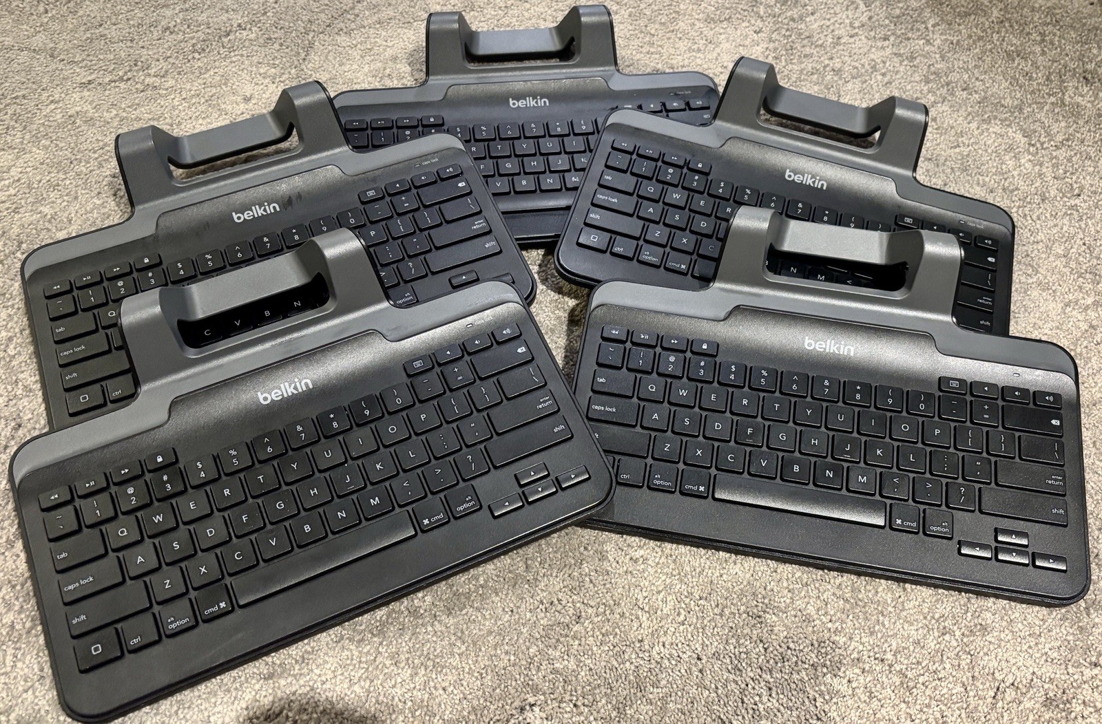 Belkin Wired Tablet Keyboard Stands For iPad B2B130 - Set of
