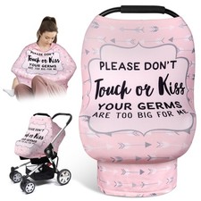 Metplus Infant Car Seat Cover No-Touch Nursing Breastfeeding Canopy Stroller