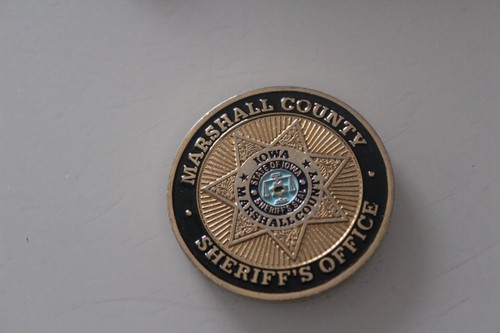 Moneda Desafío Oficina del Sheriff del Condado de Marshall