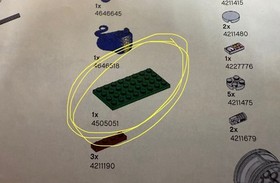 Lego Ninjago: Cole's Tread Assault (9444) / NO MINIS / Missing 8 Pieces / USED