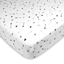 Fitted Pack N Play Playard Sheet 27" X 39", Soft Breathable Neutral 100 Cotton