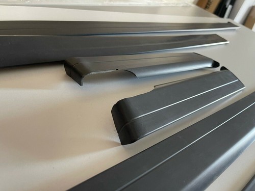 Mercedes Benz W124 Sedan Upper and Lower Rocker Panel Moulding Trim Set 14 PCS - Picture 6 of 12