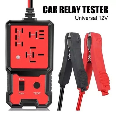 12V Car Relay Tester 4-Pin 5-Pin Automotive Relay Tester Car Relay Tester