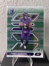2024 Panini Donruss Elite - The Elite Lamar Jackson #10 Green