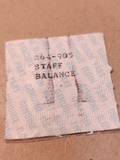 NOS Elgin 21/0 Grade 905 Balance Staff Parts Spares Repairs