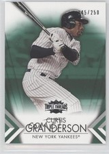 2012 Topps Triple Threads Emerald 245/250 Curtis Granderson #78 0o9