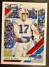 2019 Panini Donruss Josh Allen Buffalo Bills NFL Football Card #33 V Variations 