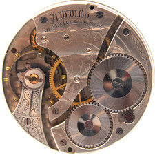 1908 WALTHAM POCKET WATCH MOVEMENT 16663050 GRADE 610 16s 7j EB