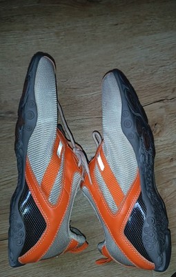 Vintage DKNY Active Sneaker   Y2K Style   Orange/Grau   Gr. 43 (US 10)