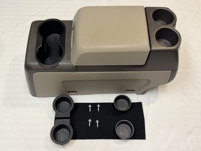 OEM 2009 - 2014 FORD F-150 F150 Stand Alone Center Console Assembly , Med Stone