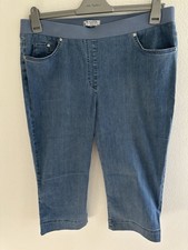 TOLLE Raphaela by Brax Damen Jeans Pamina Capri Light Denim GR 46 WENIG GETRAGEN