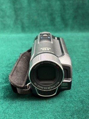  Canon LEGRIA HF R106 E HD Video Camera Silver - UNTESTED