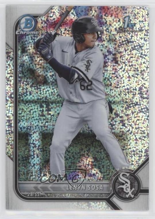 2022 Bowman Chrome Prospects Speckle Refractor 288/299 Lenyn Sosa #BCP-76 uk0