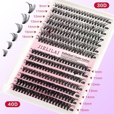 DIY Cluster Lashes Mixed Package False Eyelashes