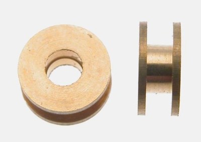 SCALEAUTO - Bronze bushing 6mm x 3/32'' Double Flanged. For RT plastic motor moun
