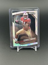 2025 Panini Prizm Black #133 Terrell Owens 035/249 Skewed Prizm NB1