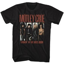 MOTLEY CRUE cd lgo SMOKIN' IN THE BOYS ROOM Official SHIRT XL OOP girls girls