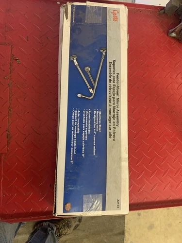 Grote Conventional Fender-Mount Mirror Assembly, Bracket only, Stainless Steel