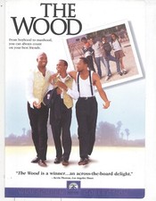 No Disc No Case ORIGINAL COVER ART The Wood 1999 DVD Cover Taye Diggs