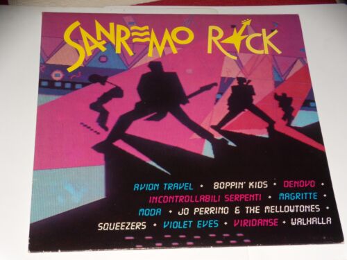 33 TOURS LP - SANREMO ROCK - AVION TRAVEL - BOPPIN' KIDS ...1987 - Picture 1 of 1