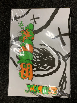 Kaws X Sneeze Magazine 2016. Includes sticker