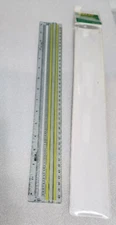HELIX 15" Computer Printout & Word Processor Ruler w Highlighter & Magnification