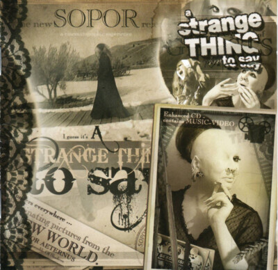 Sopor Aeternus & The Ensemble Of Shadows - A strange thing...CD AV 026