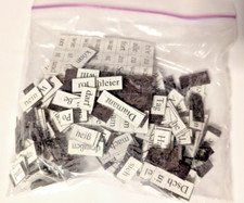 Magnetic Poetry Kit German Deutsch in bag