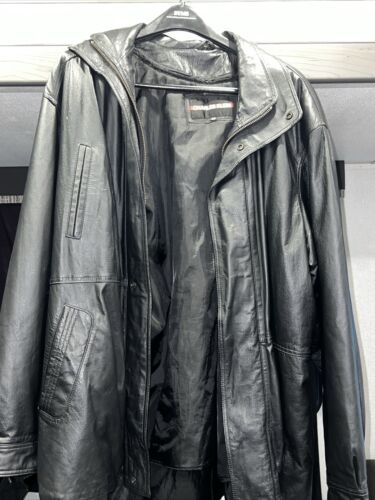 Charles Klein mens 2 XL  leather  jacket