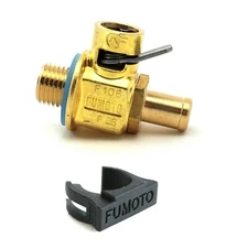 Fumoto F106N Quick Oil Drain Valve M14-1.5 Threads with Nipple & LC10 Clip