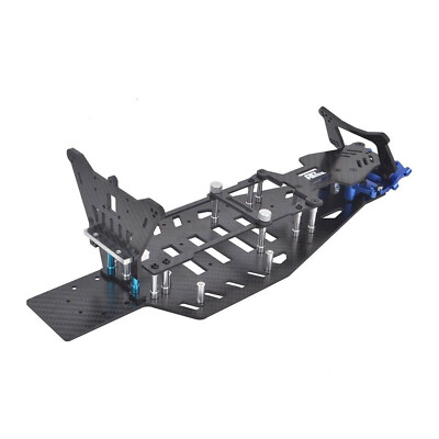 Carbon Chassis Frame Conversion Kit for Rustler VXL 2WD Bandit UpgradesA7HA