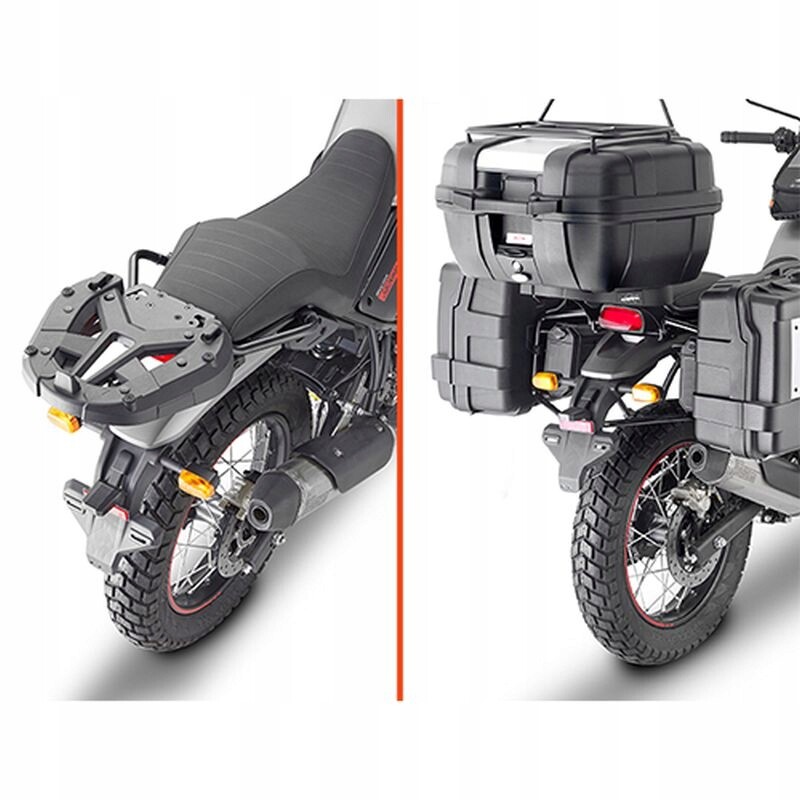 Porte-bagages central Royal Enfield Scram 411 depuis 2022 accessoire moto