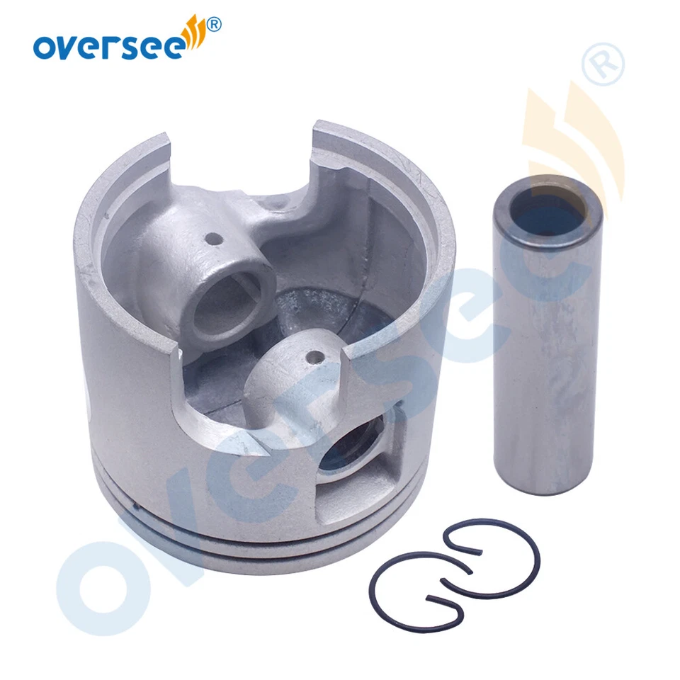 2704-826191T4 Piston Kit Std For Mercury Outboard Motor 75-90-100HP - Image 2 of 4