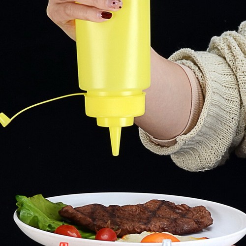 SOßENFLASCHE SAUCENFLASCHE KUNSTSTOFF Quetschflasche LEER Senf Ketchup Mayo Tool - Bild 10 von 26