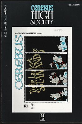 Cerebus: High Society No.24 / 1991 Dave Sim / Reprints Cerebus No.49