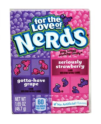 Wonka Nerds Grape - Strawberry 46 gr