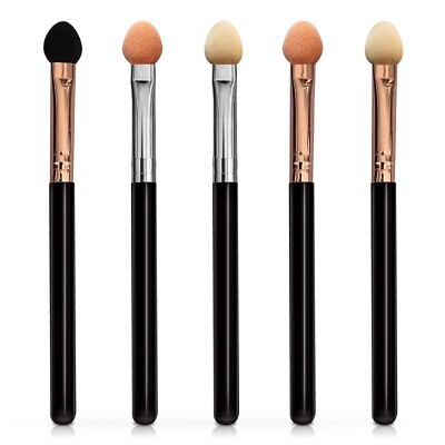 Eyeshadow Applicators Sponge Double Sided Reusable 5Pcs Professional ...