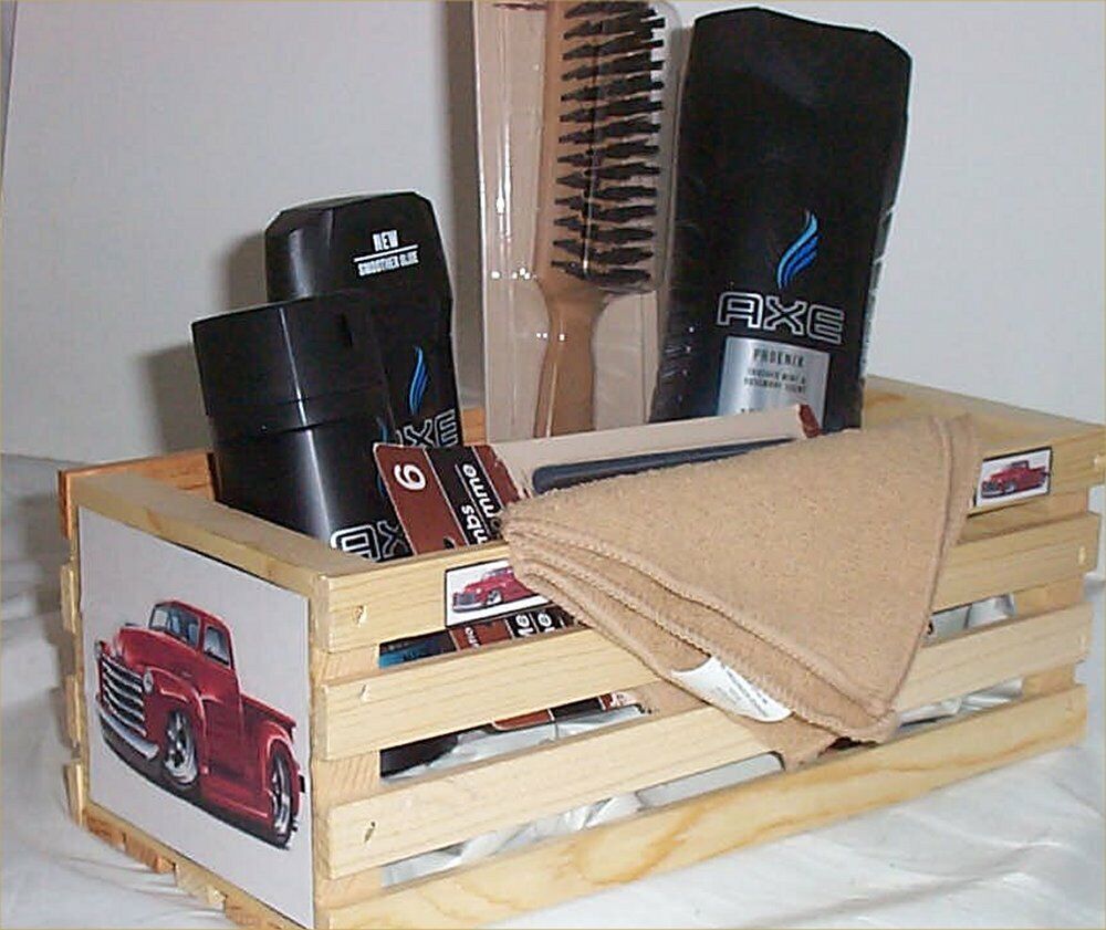 売れ筋介護用品も！ Axe Gift Basket Wood Crate Phoenix Body 激安卸販売新品 Wash Deodorant wash Comb