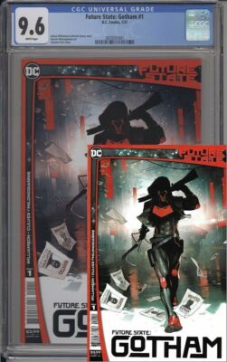 FUTURE STATE: GOTHAM #1 -CGC 9.6 AND RAW COPY-  2 HOT BOOKS INCLUDED!