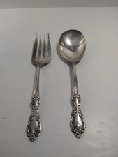 Vintage WM Rogers Mfg Co Original Rogers Fork And Spoon Serving