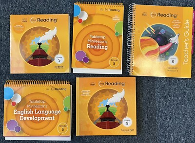 HMH Into Reading Grade 5 Teacher and Student Edition