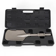 Clay Spade Scoop Shovel Bit Jack Hammer Chisel Bits w/ Case for Demolition NEW