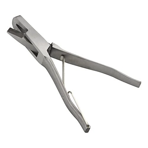 Livestock Ear Notcher V Shape Stainless Steel Pig Ear Tag Plier Animal Identific