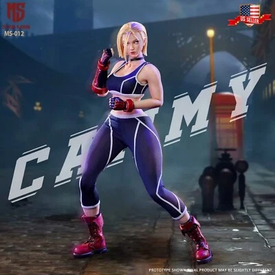 キャミィ風 アクションフィギュア 1/6 STAR MAN MS-012 Pre-order STARMAN MS-012 1/6 Street Girl Female Fighter 6