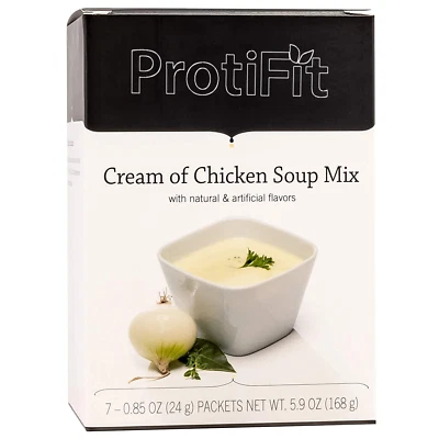 PROTI FIT (BARIATRIX) Proti Fit Cream of Chicken Soup - IP Compatible - 15 Grams of Protein