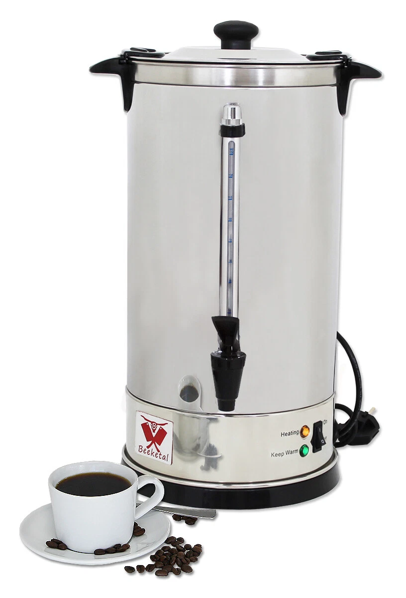 Beeketal Gastro Kaffeemaschine – 16 Liter Volumen, Rundfilter, Edelstahl, Für Veranstaltungen
