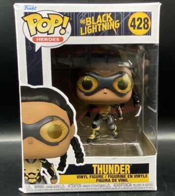 Funko POP! DC Heroes Black Lightning Thunder #428 Vinyl Figure In Box