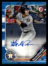 Alex McKenna 2019 Bowman #PA-AM Prospect Autographs Blue #074/150