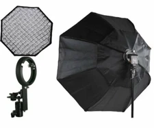 36" Octagon Honeycomb Grid Softbox with Flash Mounting for Nikon Canon LBW895GD